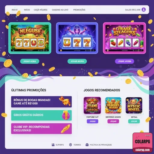 colarpg - explorar exclusivo jogo