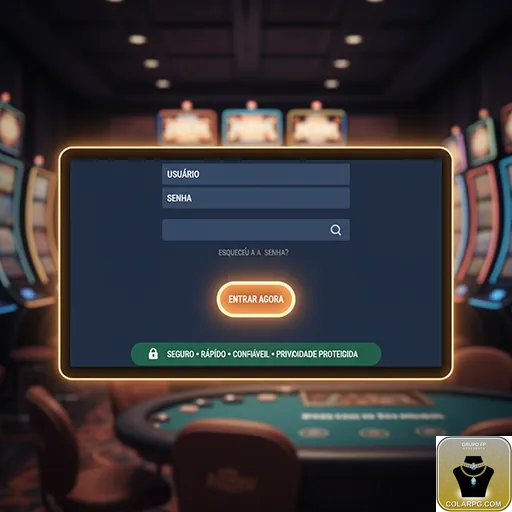 Conexão Segura e Fiável: Visite o colarpg.com